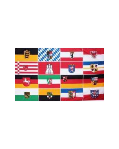 16 Bundesländer Fahne/Flagge 60 x 90cm