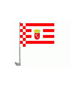 Bremen Freie und Hansestadt Autofahne/Autoflagge 30 x 45cm