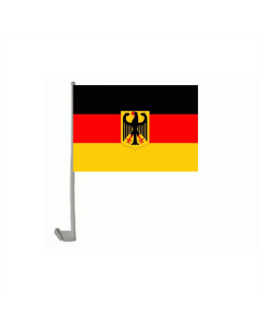 Deutschland mit Adler Autofahne/Autoflagge 30 x 45cm