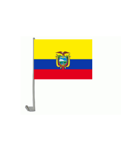 Ecuador Autofahne/Autoflagge 30 x 45cm