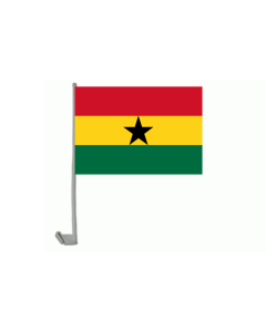 Ghana Autofahne/Autoflagge 30 x 45cm