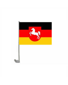 Niedersachsen Autofahne/Autoflagge 30 x 45cm