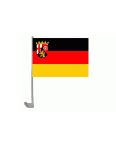 Rheinland-Pfalz Autofahne/Autoflagge 30 x 40cm