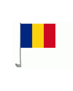 Rumänien Autofahne/Autoflagge 30 x 45cm