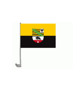 Sachsen-Anhalt Autofahne/Autoflagge 30 x 40cm