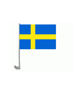 Schweden Autofahne/Autoflagge 30 x 45cm