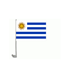 Uruguay Autofahne/Autoflagge 30 x 45cm