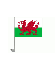 Wales Autofahne/Autoflagge 30 x 45cm