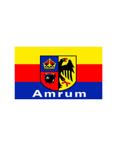 Amrum Stadt Fahne/Flagge 90 x 150cm