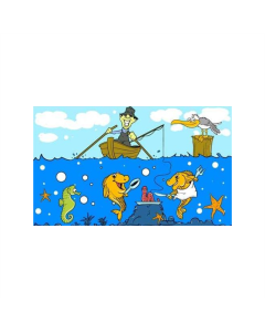 Angler Fahne/Flagge 90 x 150cm
