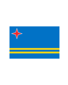 Aruba (Niederländische Antillen) Fahne/Flagge 90 x 150cm