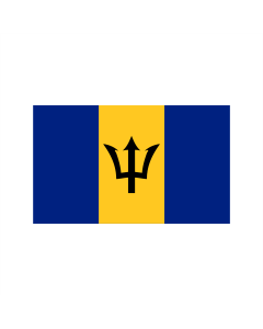 Barbados Fahne/Flagge 90 x 150cm
