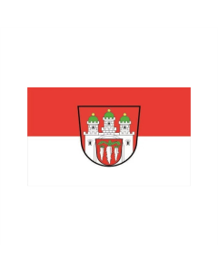 Bardowick Stadt Fahne/Flagge 90 x 150cm