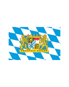 Bayern Freistaat Staatswappen Fahne/Flagge 60 x 90cm