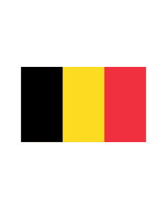 Belgien Bootsfahne/Motorradflagge 30 x 45cm