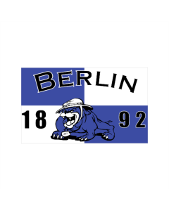 Berlin Bulldogge Fahne/Flagge 90 x 150cm