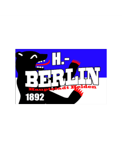 Berlin Hauptstadthelden Fahne/Flagge 90 x 150cm