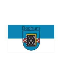Bochum Stadt mit Schrift Fahne/Flagge 90 x 150cm