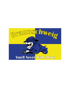 Braunschweig Bulldogge Fahne/Flagge 90 x 150cm