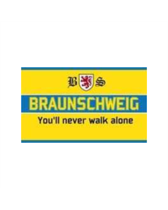 Braunschweig YNWA Fahne/Flagge 90 x 150cm