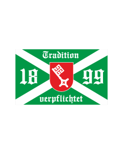 Bremen Tradition verpflichtet Fahne/Flagge 90 x 150cm