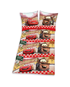 Cars Radiator Springs Bettwäsche 135 x 200cm