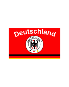 Deutschland 10 Hohlsaum Fahne/Flagge 90 x 150cm SONDERPREIS
