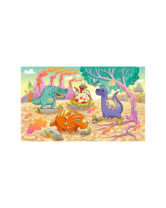 Dinos Fahne/Flagge 90 x 150cm