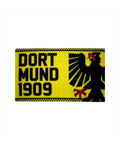 Dortmund 1909 Adler groß rechts Fahne/Flagge 90 x 150cm