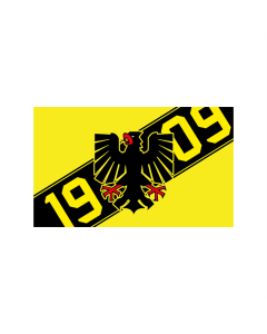 Dortmund 1909 Diagonalbalken Fahne/Flagge 90 x 150cm