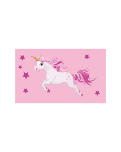Einhorn rosa Fahne/Flagge 90 x 150cm