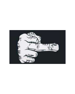 Finger Fahne/Flagge 90 x 150cm