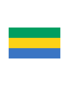 Gabun Fahne/Flagge 60 x 90cm
