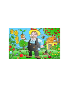 Gartenfreund Fahne/Flagge 90 x 150cm
