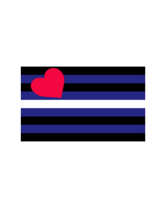 Gay Pride Leather Fahne/Flagge 90 x 150cm