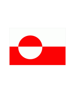 Grönland Fahne/Flagge 90 x 150cm