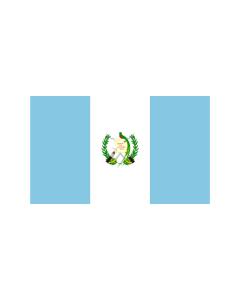Guatemala Bootsfahne/Motorradflagge 30 x 45cm