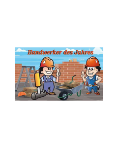 Handwerker des Jahres Fahne/Flagge 90 x 150cm
