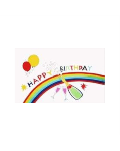 Happy Birthday Fahne/Flagge 60 x 90cm