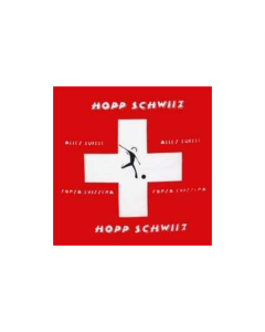 Hopp Schwiiz Fahne/Flagge 120 x 120cm