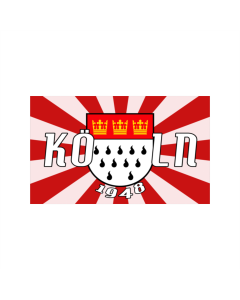Köln 1948 Fahne/Flagge 90 x 150cm