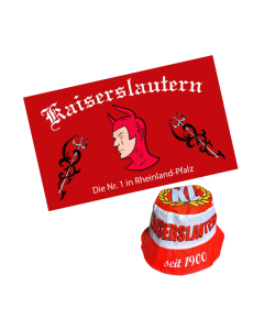 Kaiserslautern Set 1 Fahne + Fischerhut