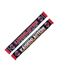 Kaiserslautern - Rot und weiss Jacquardschal