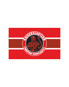 Kaiserlautern Tradition verpflichtet Fahne/Flagge 90 x 150cm