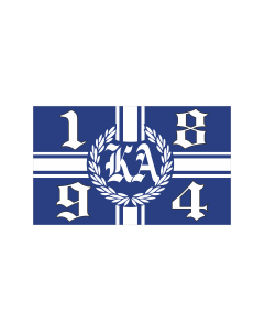 Karlsruhe 1894 Fahne/Flagge 90 x 150cm