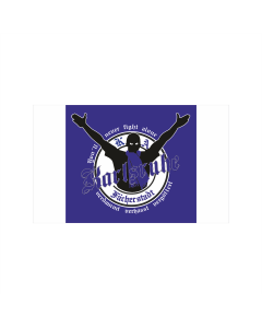 Karlsruhe Fighter Fahne/Flagge 90 x 150cm