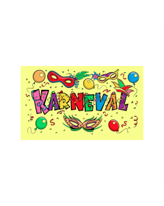 Karneval Fahne/Flagge 90 x 150cm
