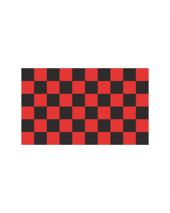 Karo rot-schwarz Fahne/Flagge 90 x 150cm