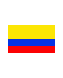 Kolumbien Bootsfahne/Motorradflagge 30 x 45cm