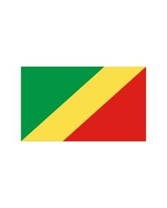 Kongo (Republik) Fahne/Flagge 90 x 150cm